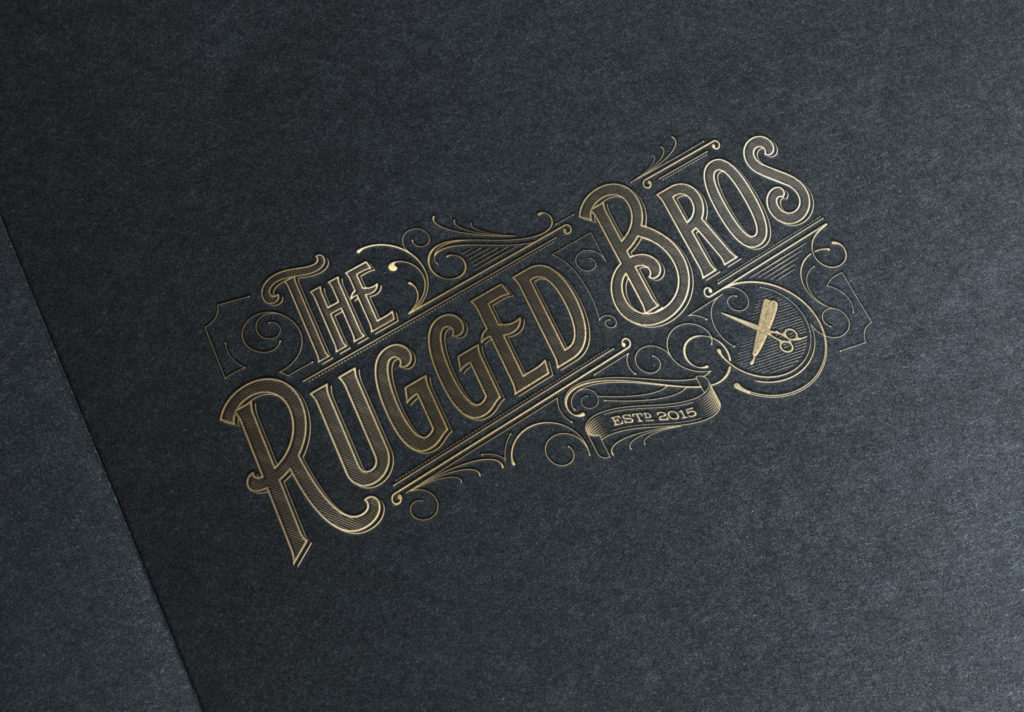 2D logo design and brand identity for TRB