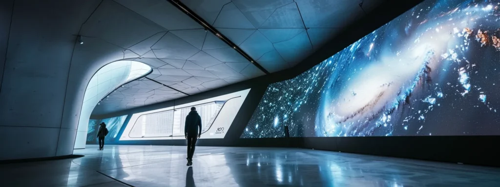 a sleek, modern explainer video displayed on a variety of screens in a bright, minimalist room.